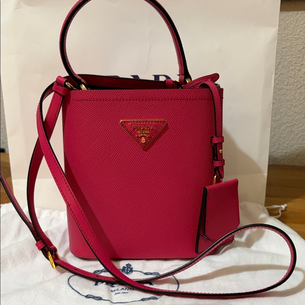 Prada Vibrant Pink Crossbody Bag